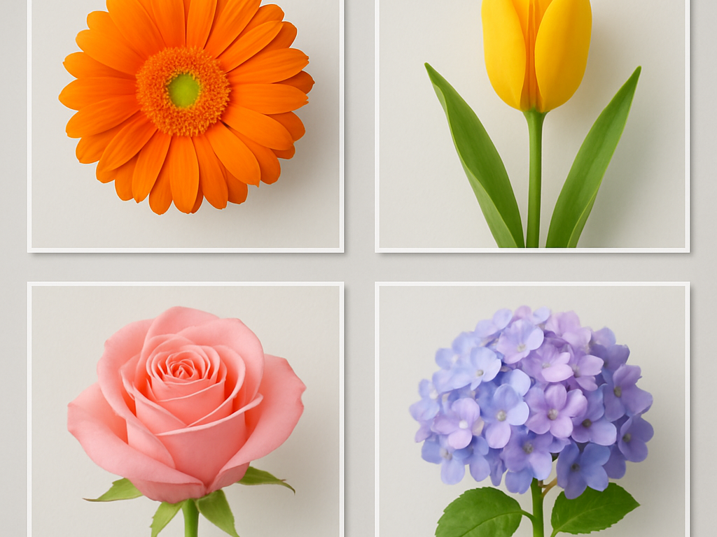 Bloemsoorten vergelijken