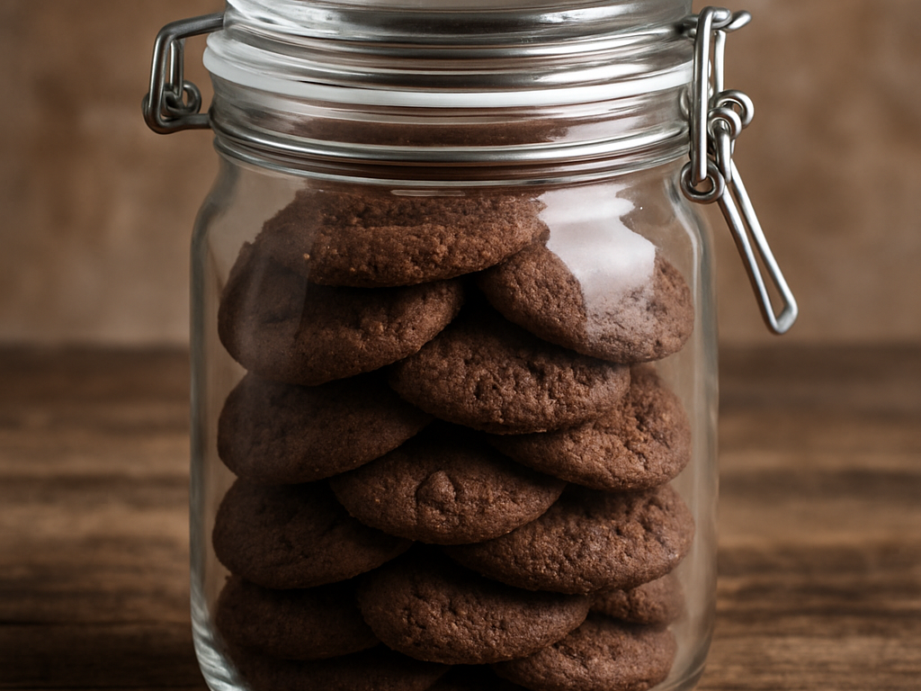 Chocoladekoekjes bewaren