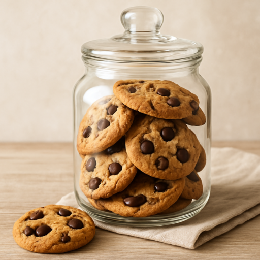 Chocoladekoekjes bewaren zonder smelten