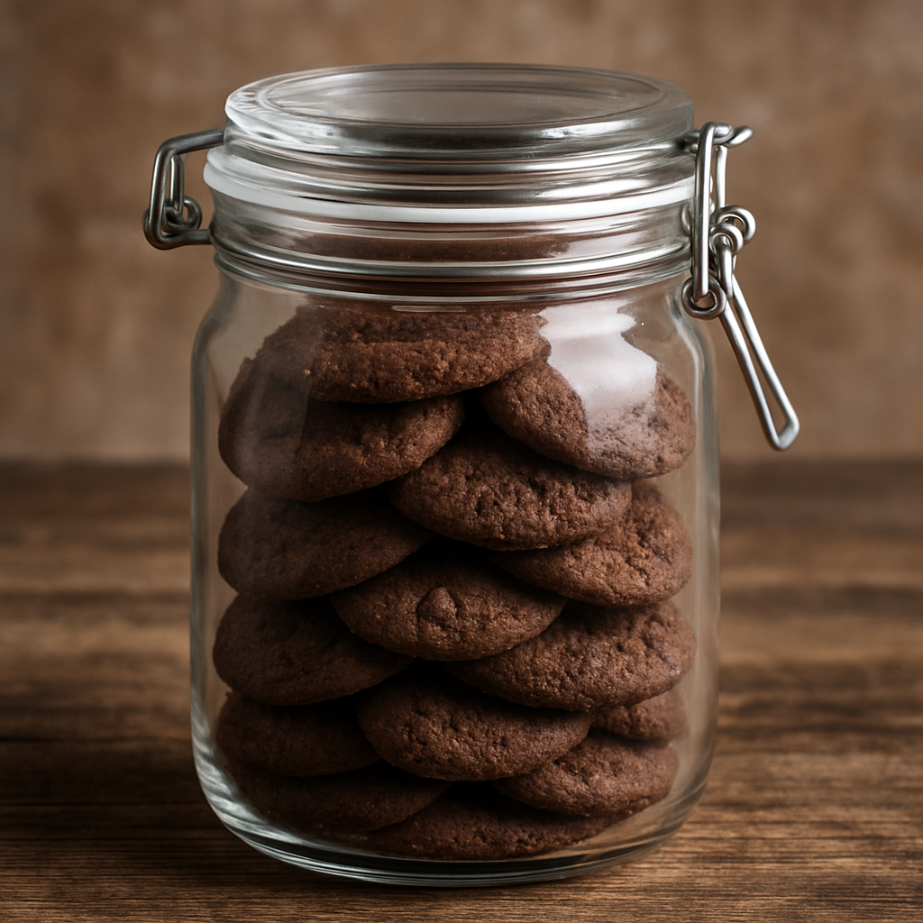 Chocoladekoekjes bewaren