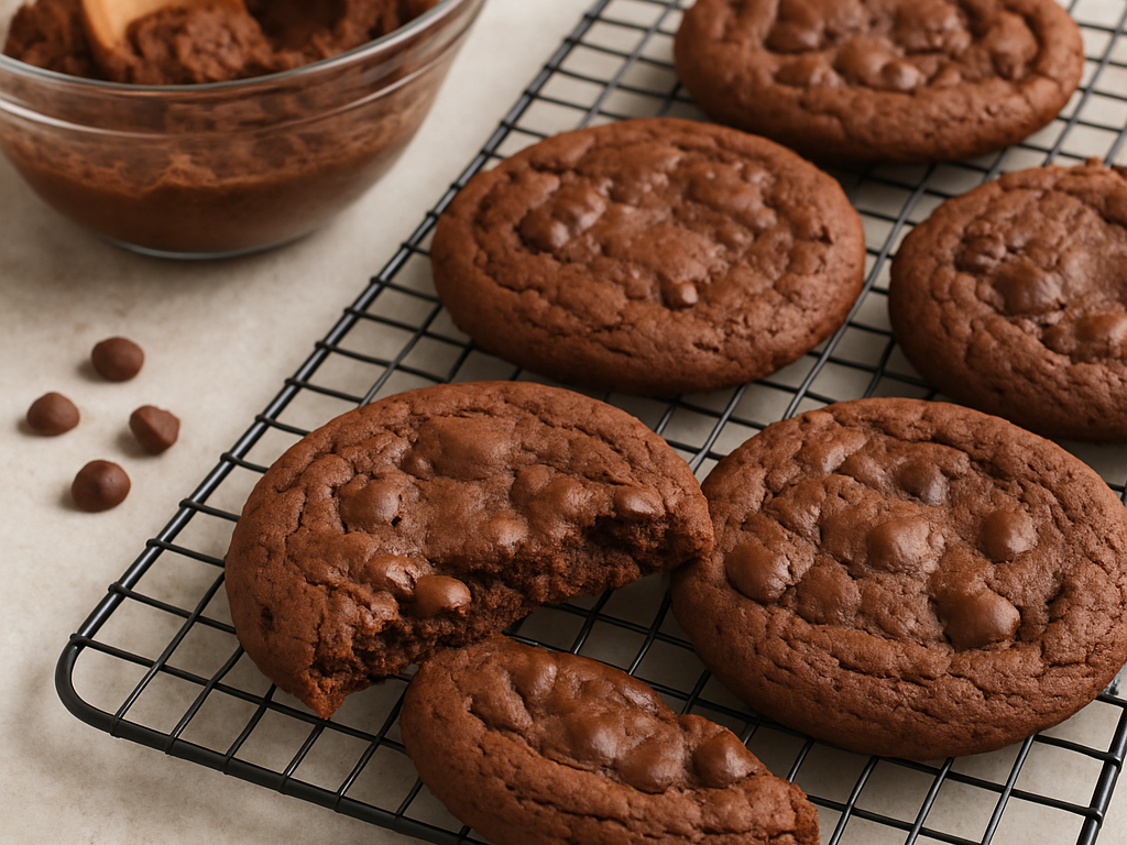 Chocoladekoekjes chewy maken