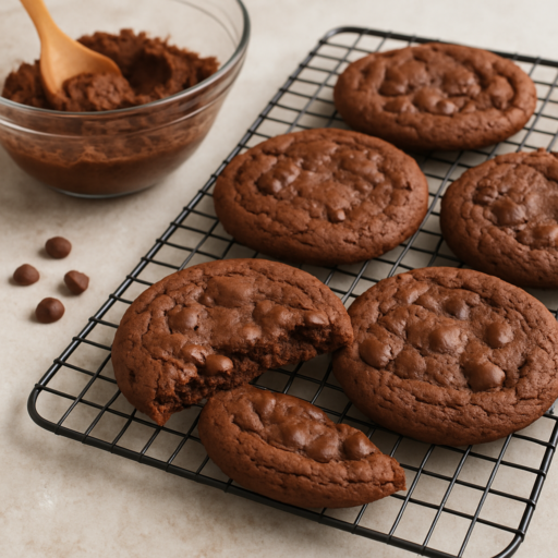Chocoladekoekjes chewy maken