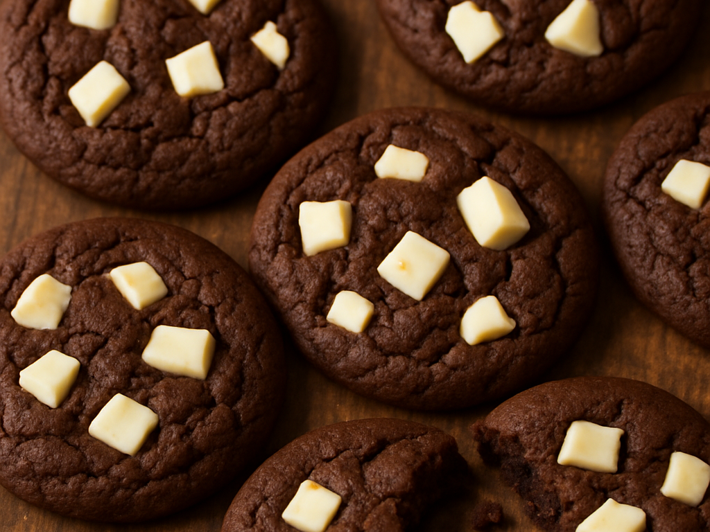 Chocoladekoekjes met witte chocolade