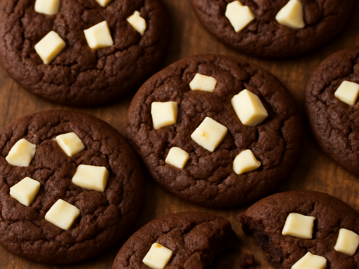 Chocoladekoekjes met witte chocolade