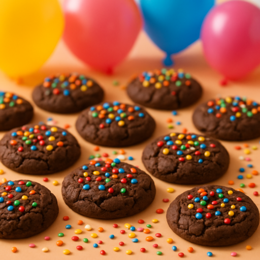 Chocoladekoekjes voor feestjes