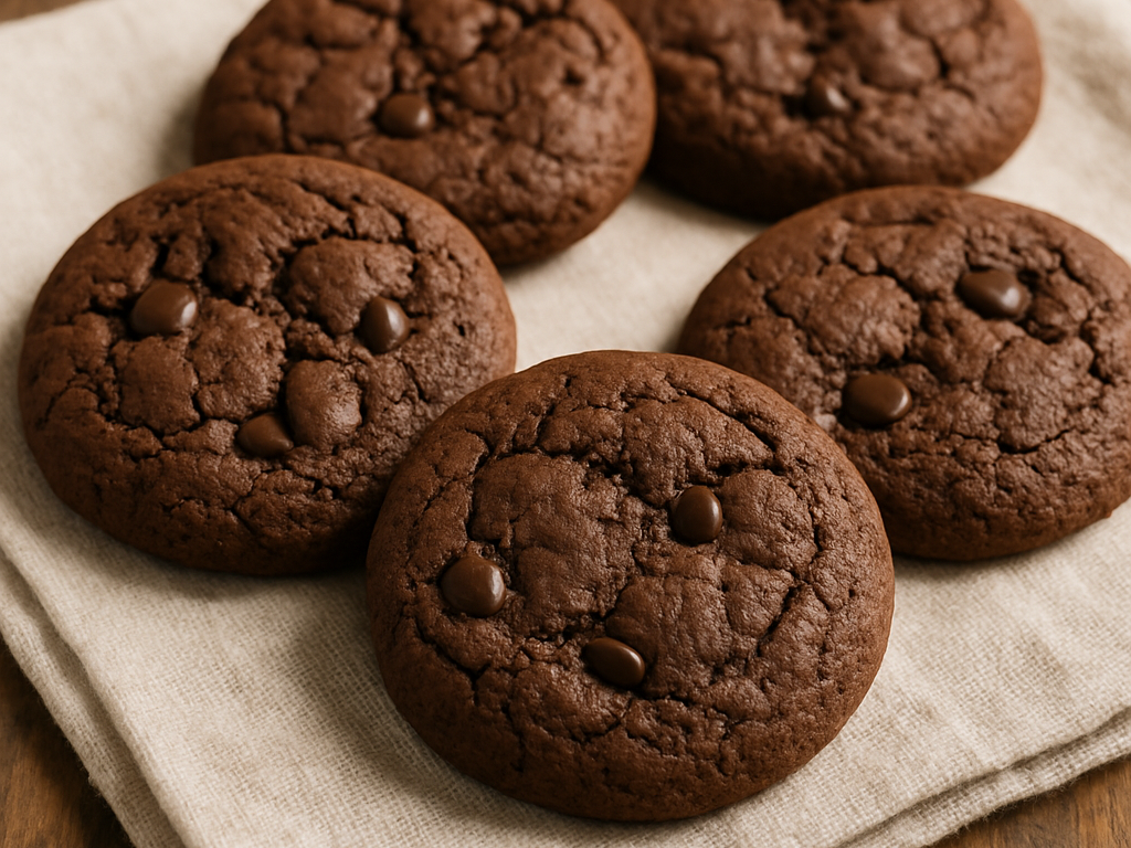 Chocoladekoekjes zonder boter