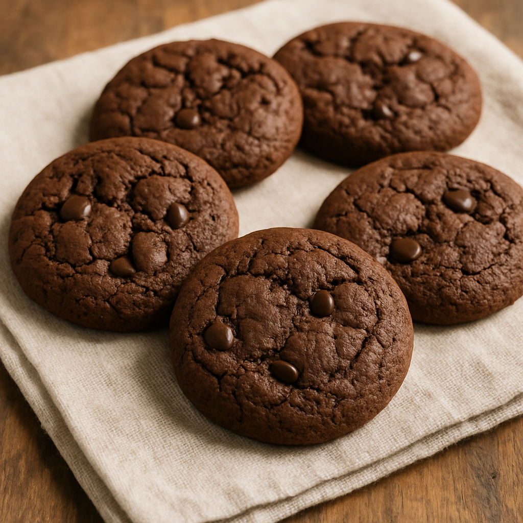 Chocoladekoekjes zonder boter