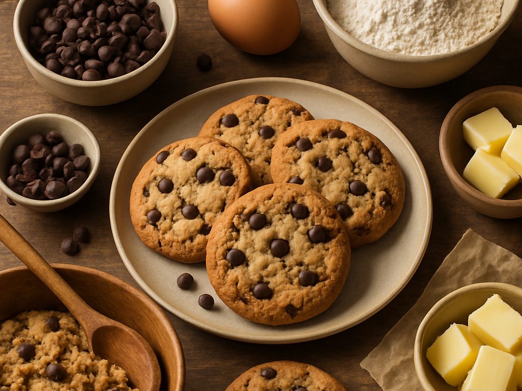 Chocolate chip cookies maken
