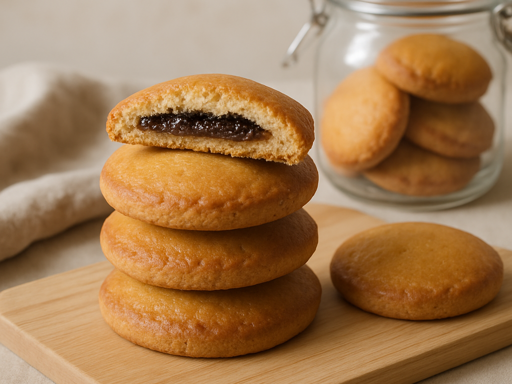 Gevulde koekjes bewaren