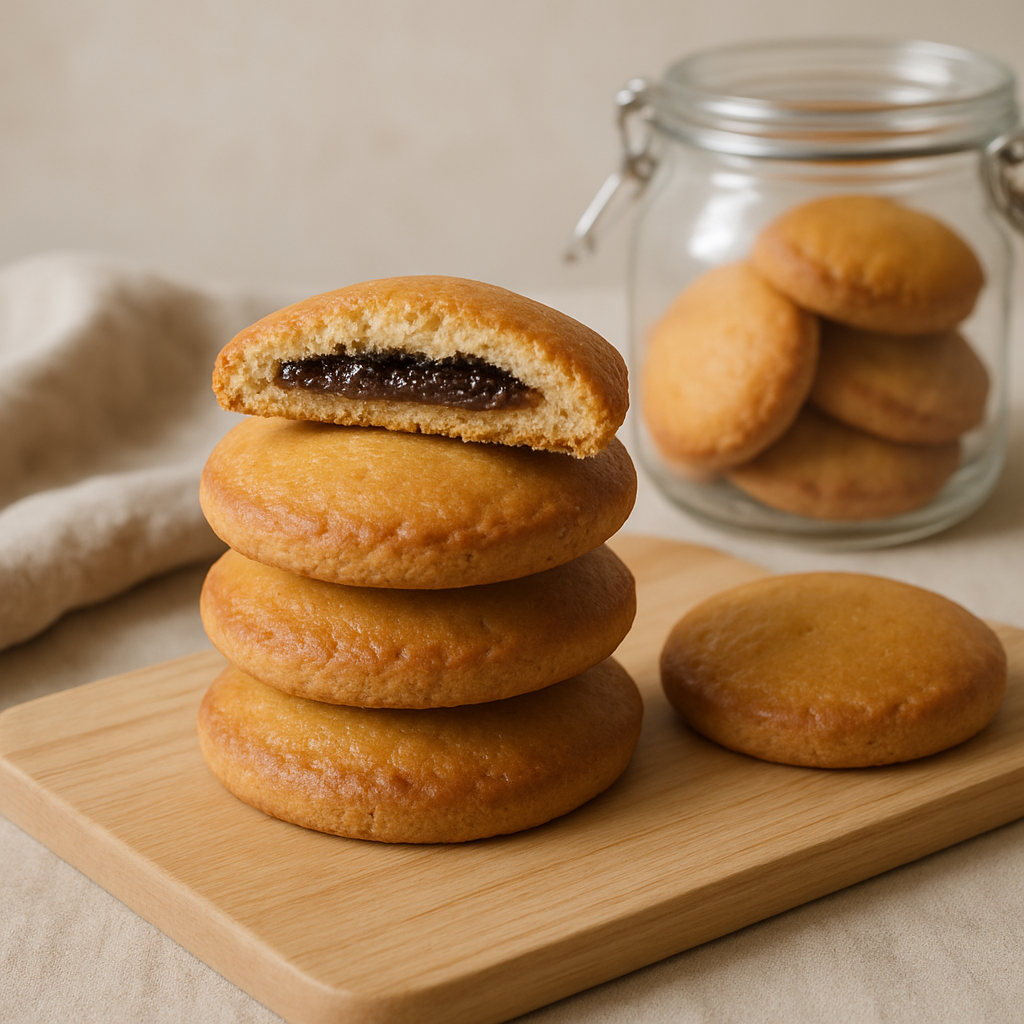 Gevulde koekjes bewaren