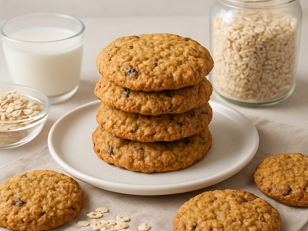 Gezonde havermoutkoekjes