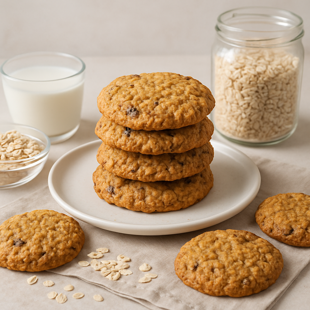 Gezonde havermoutkoekjes