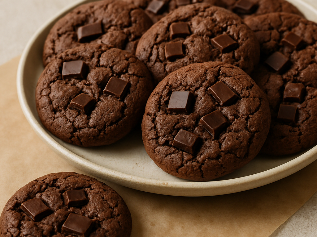 Glutenvrije chocoladekoekjes