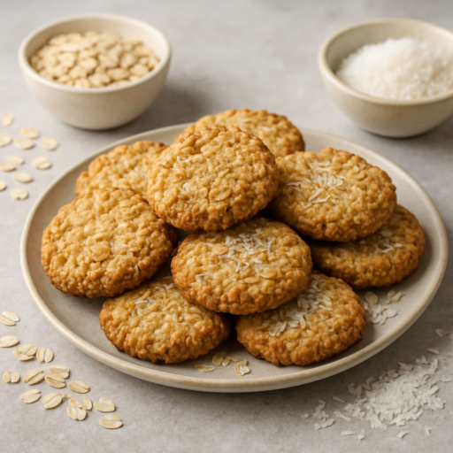 Havermoutkoekjes met kokos