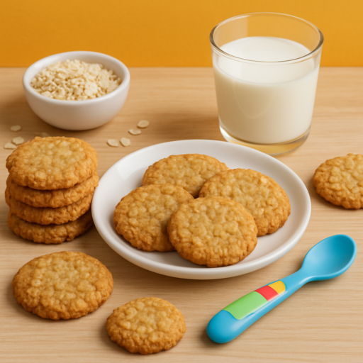 Havermoutkoekjes voor kinderen