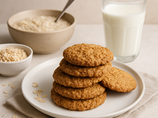 Havermoutkoekjes voor ontbijt
