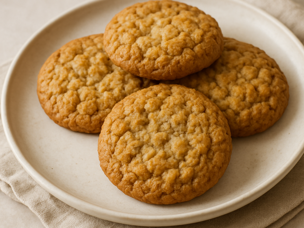 Havermoutkoekjes zacht