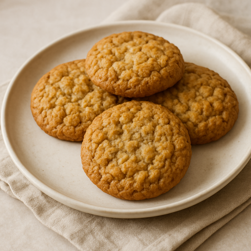 Havermoutkoekjes zacht