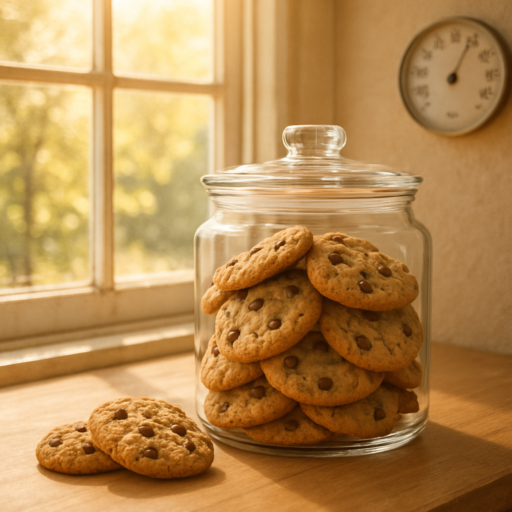 Koekjes bewaren bij warm weer