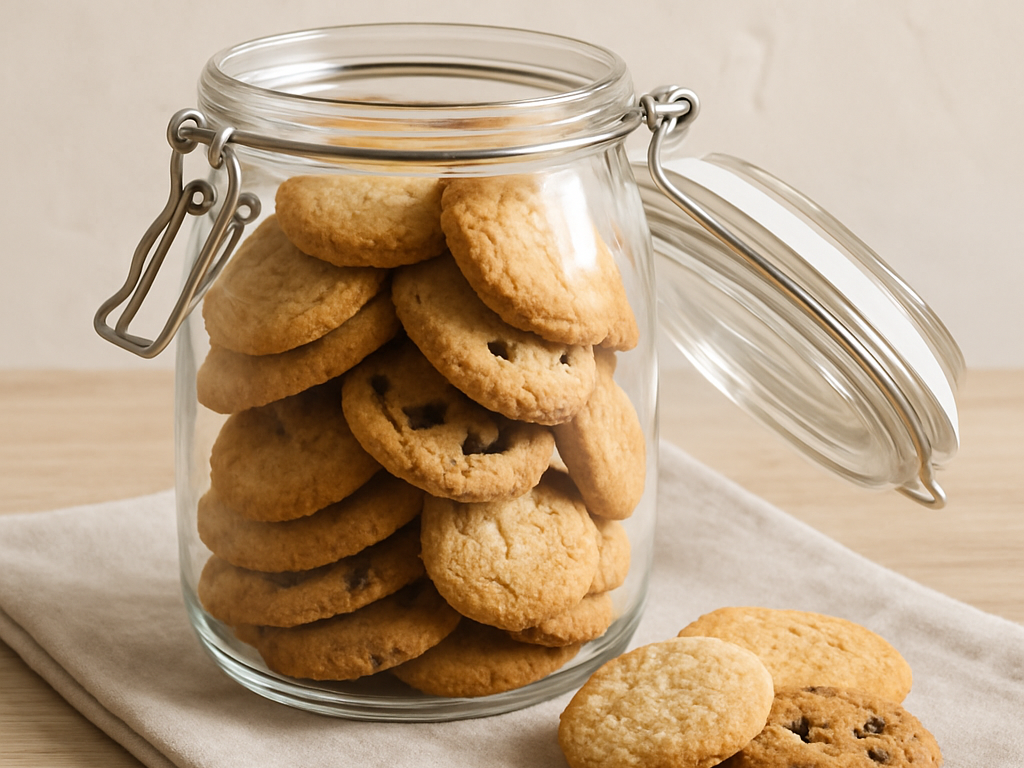 Koekjes bewaren en vers houden