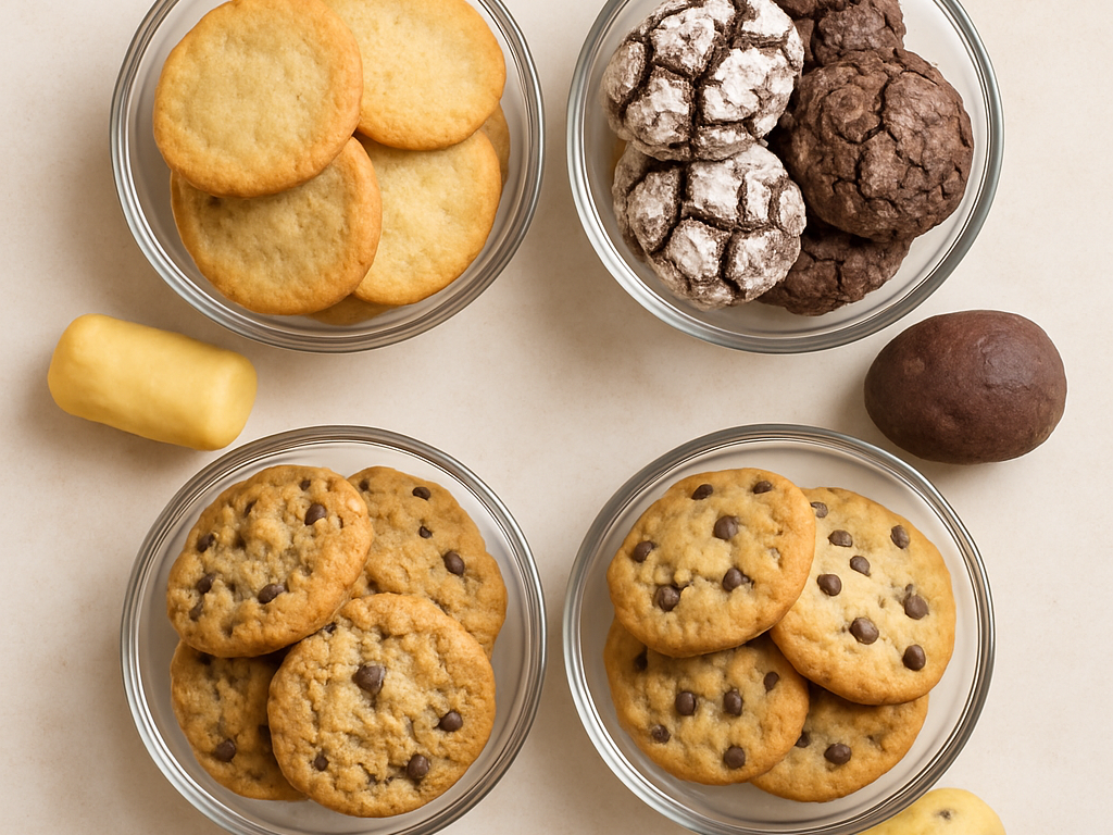 Koekjes bewaren per soort deeg