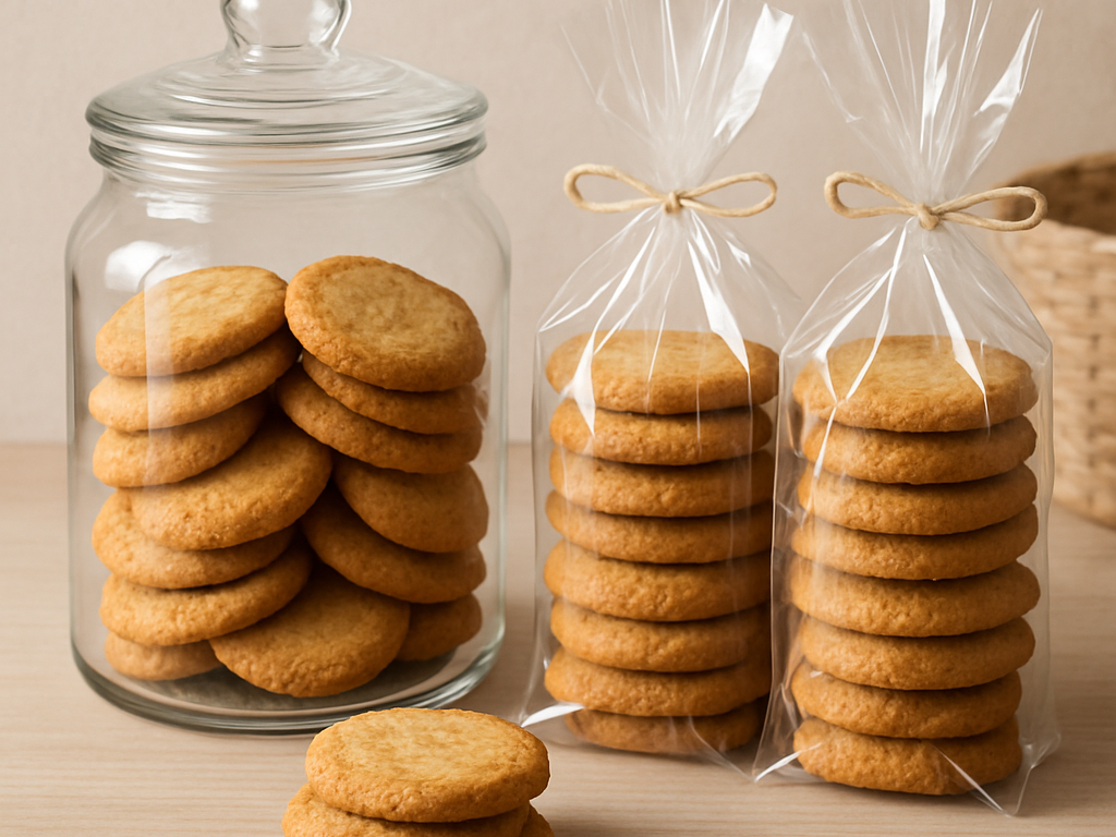 Koekjes bewaren voor verkoop