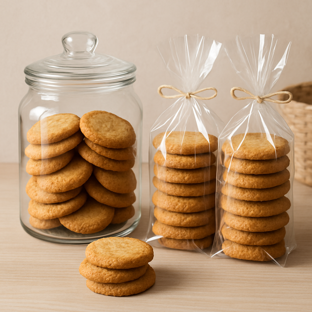 Koekjes bewaren voor verkoop