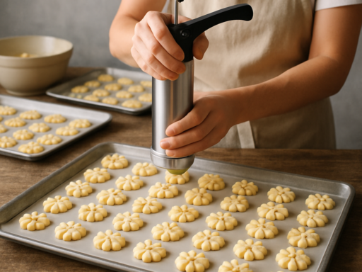 Koekjes in grote hoeveelheden bakken