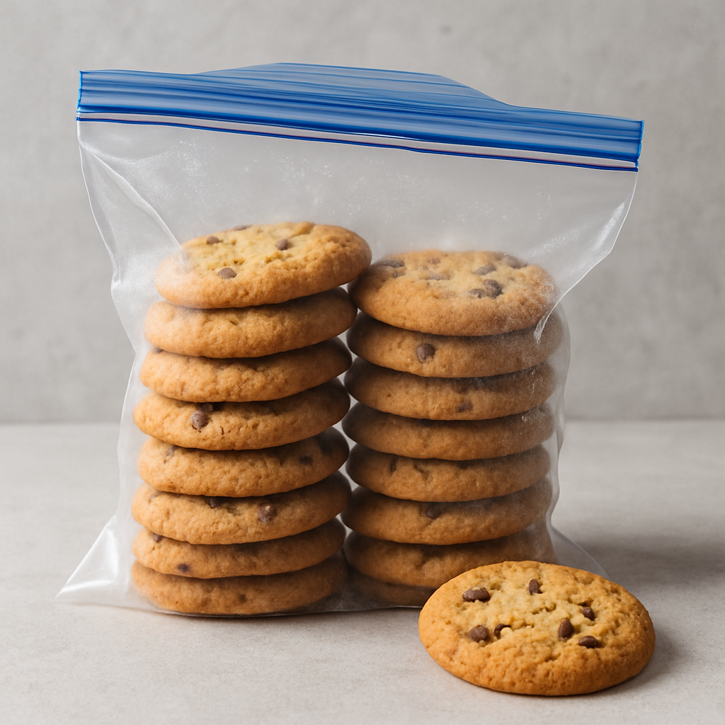 Koekjes invriezen