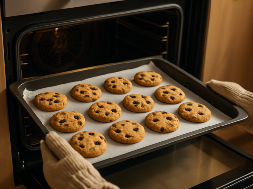 Koekjes sneller bakken