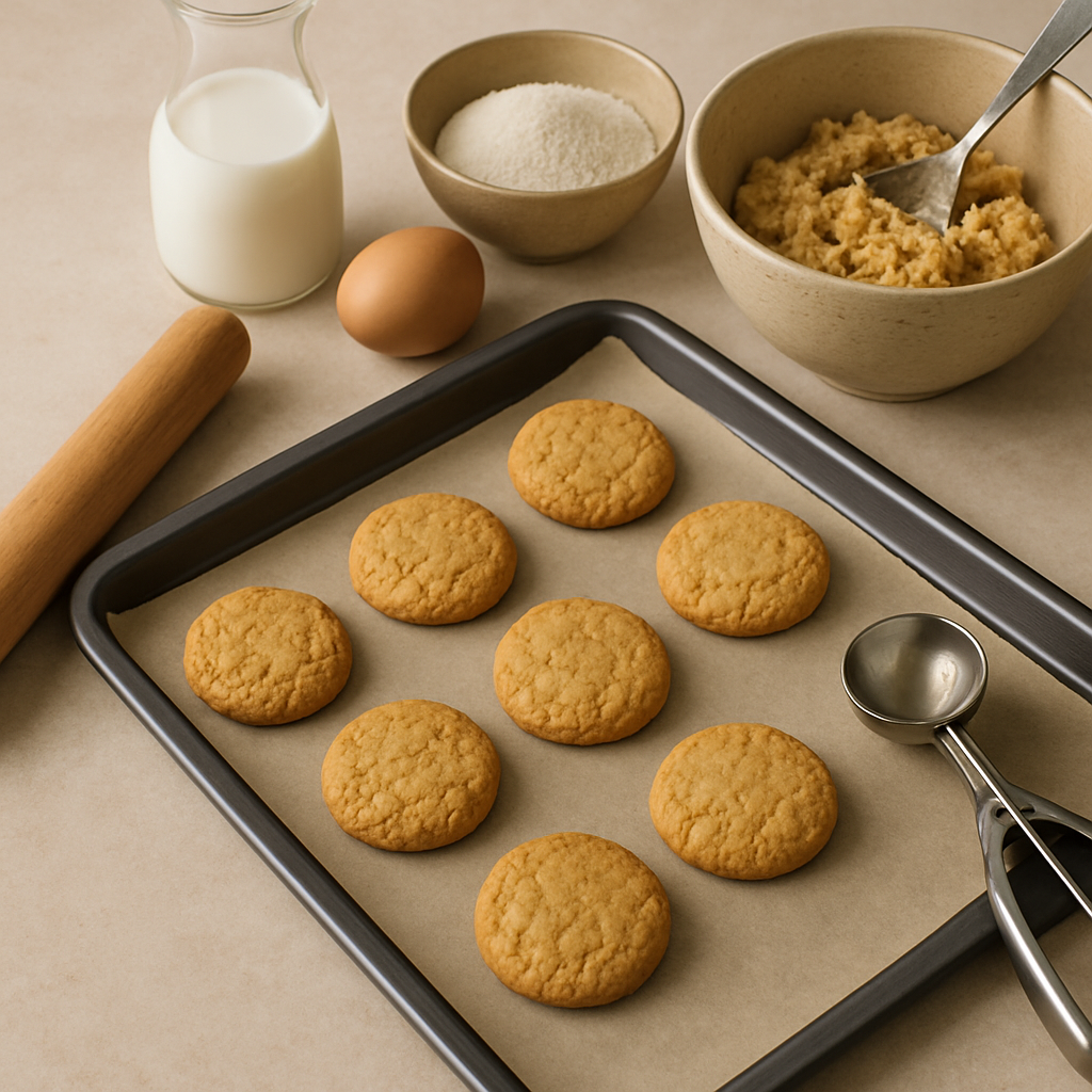 Koekjes zonder boter bakken