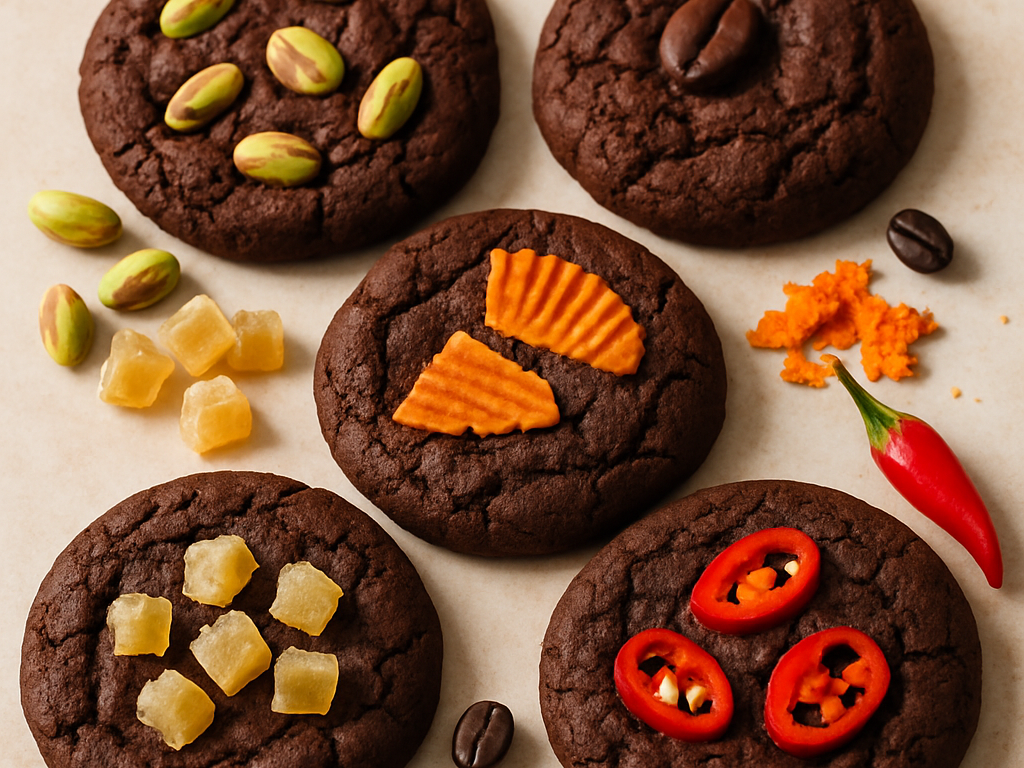 Top 5 chocoladekoekjes met verrassende ingrediënten