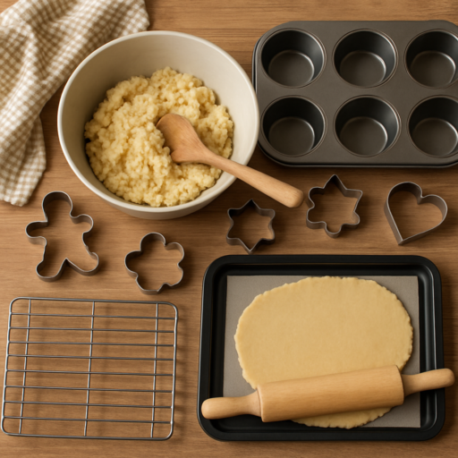 Top 5 onmisbare bakmaterialen voor koekjes bakken