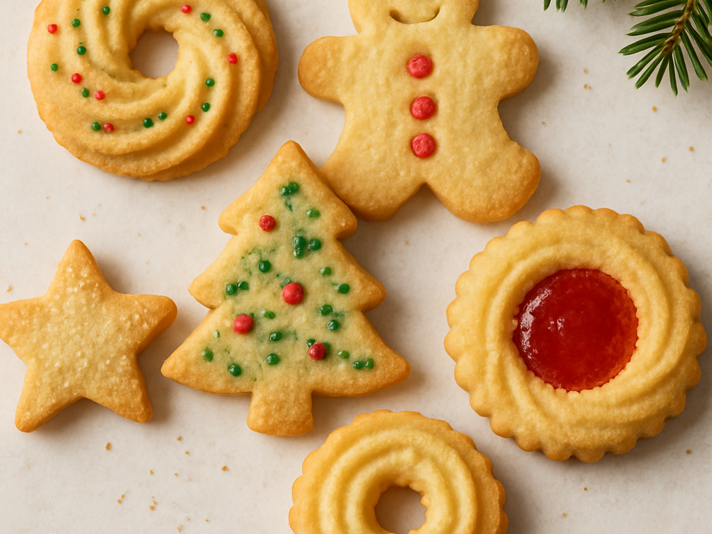 Top 5 zandkoekjes voor feestdagen