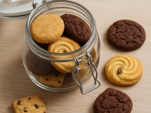 Verschillende koekjes samen bewaren of niet