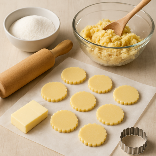 Zandkoekjes bakken basisrecept