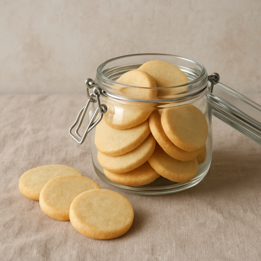 Zandkoekjes bewaren