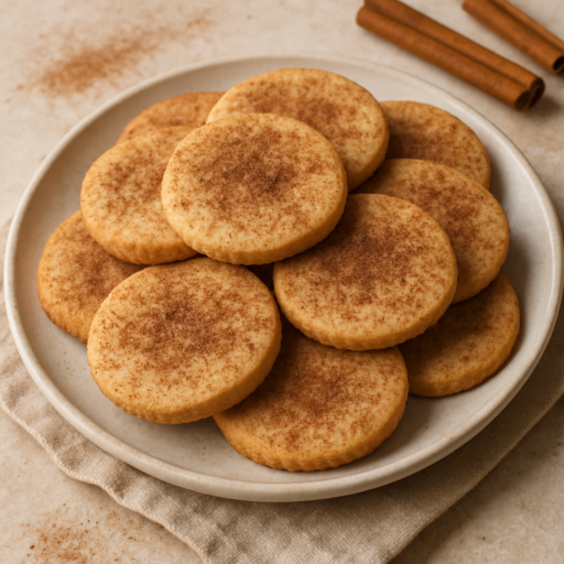 Zandkoekjes met kaneel