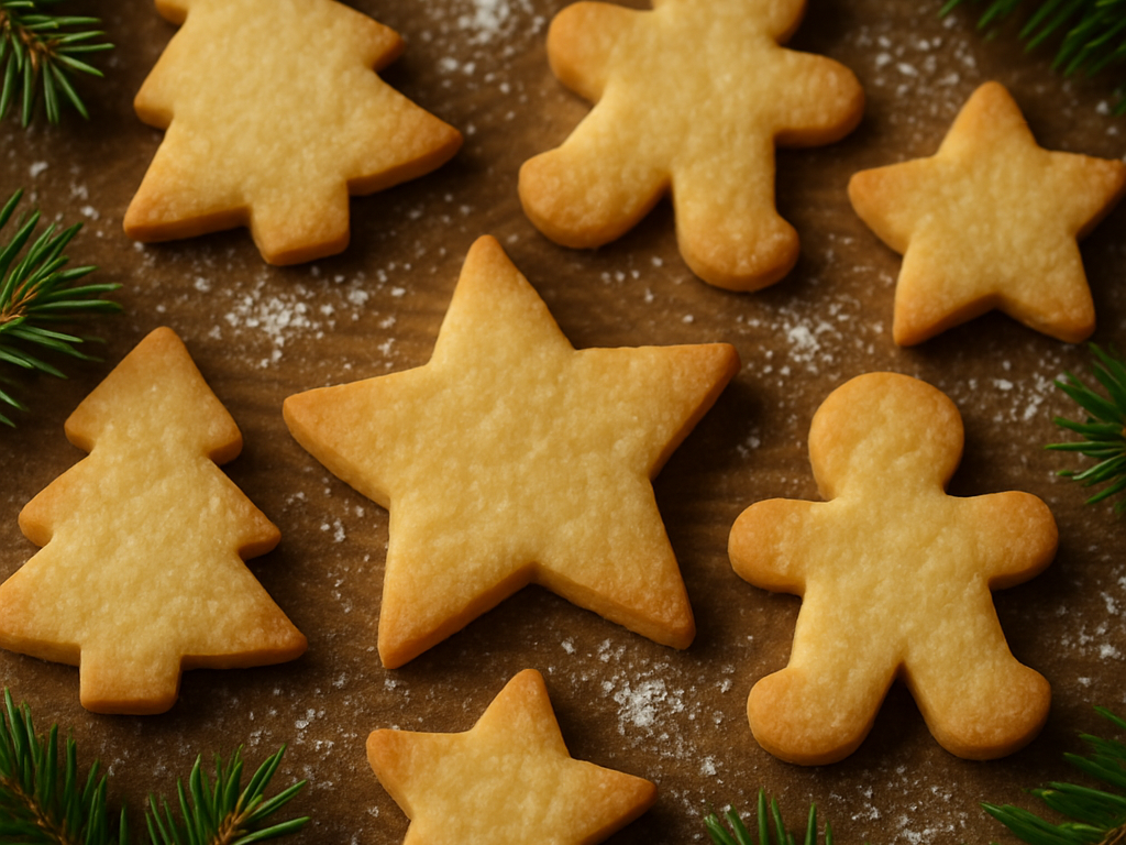 Zandkoekjes voor kerst