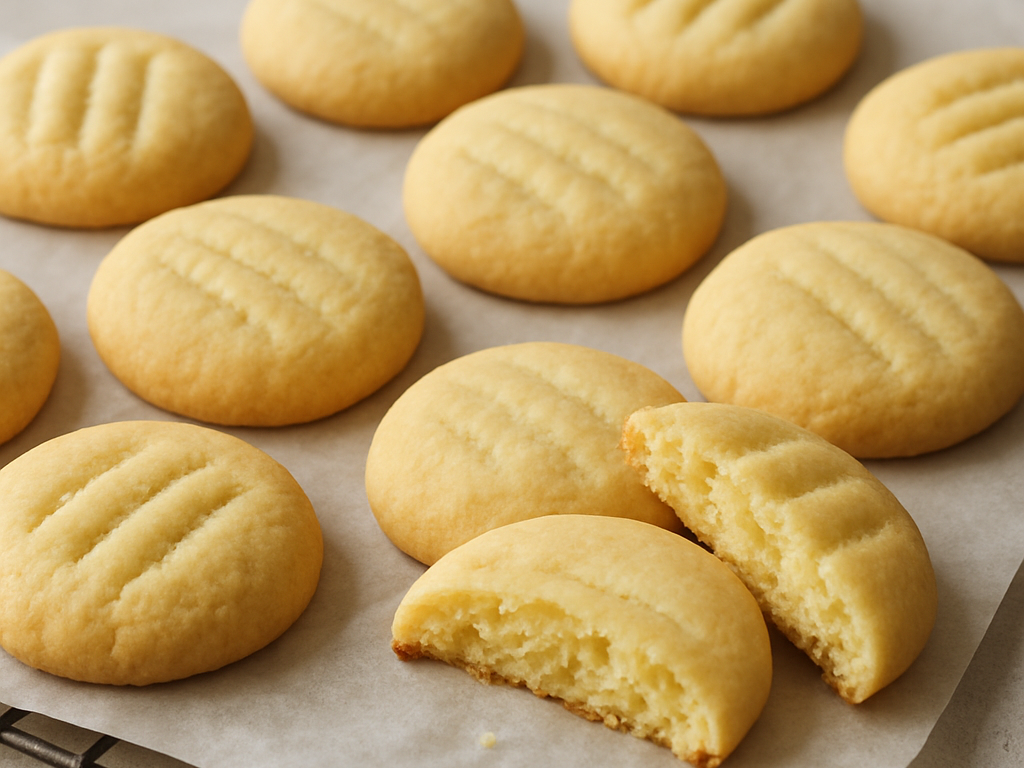 Zandkoekjes zacht van binnen