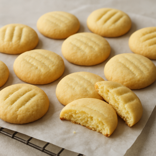 Zandkoekjes zacht van binnen